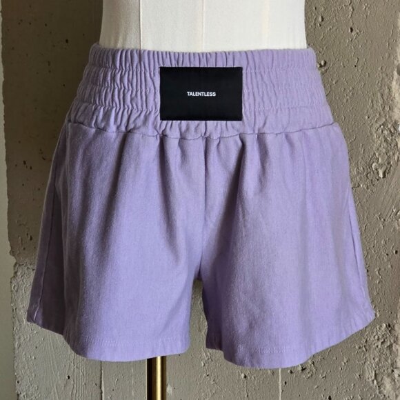NWOT Talentless Lilac/Lavender/Purple High Rise Loose Fit 3" Shorts - Picture 1 of 7